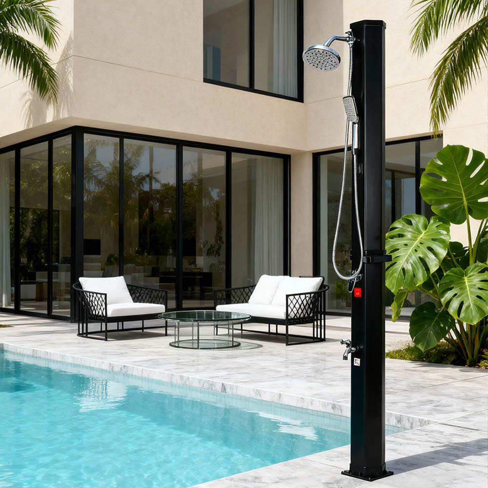 LY35L09 Vonkajšia solárna sprcha s jednoduchým prenášaním a prepravou